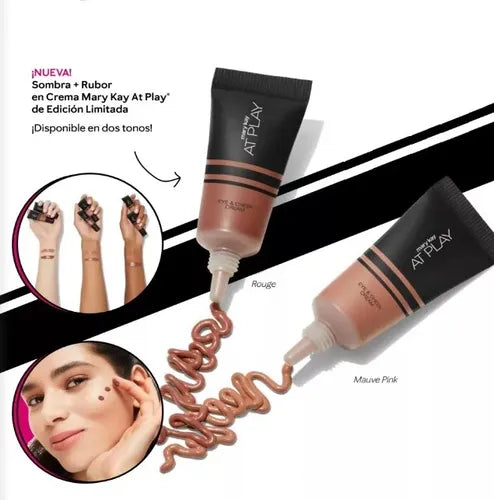 Sombra + Rubor en Crema At Play